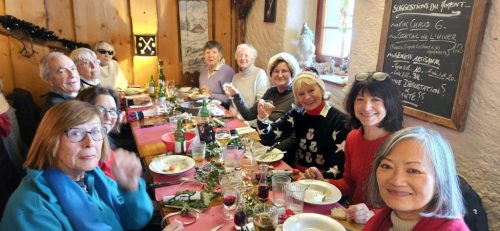 Snowshoeing Adventure Celebrating Winter Holidays  International Mountain Day